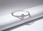 Luxe Clover Heart 925 Sterling Silver Stretch Bracelet