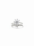 925 Sterling Silver Starburst Ring