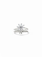 925 Sterling Silver Starburst Ring