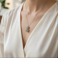 925 Sterling Silver Heart Cage Necklace