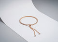 Eterna Rose Adjustable Tennis Bracelet | 925 Sterling Silver