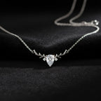 925 Sterling Silver Deer Horn Necklace