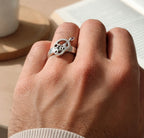 925 Tamil Om Design Ring ( Men & Women)